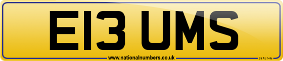 E13 UMS