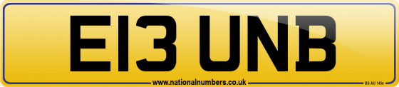 E13 UNB