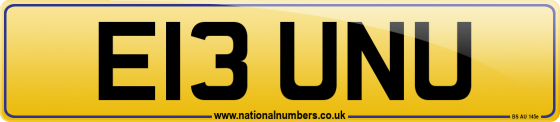 E13 UNU