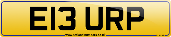 E13 URP