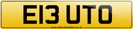 E13 UTO