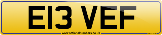 E13 VEF