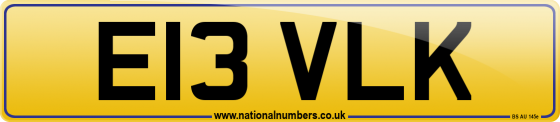 E13 VLK