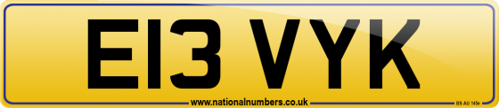 E13 VYK
