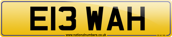 E13 WAH