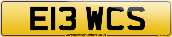 E13 WCS