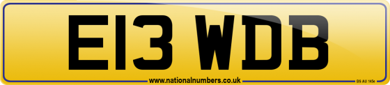 E13 WDB
