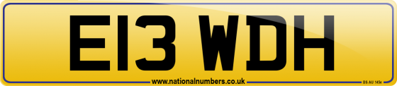 E13 WDH