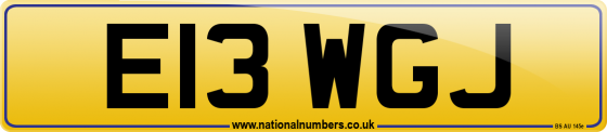 E13 WGJ