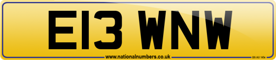 E13 WNW