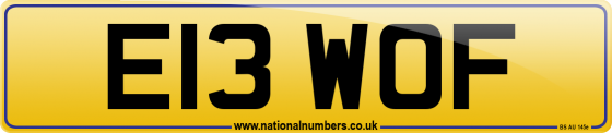 E13 WOF
