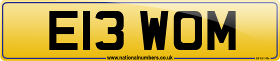 E13 WOM
