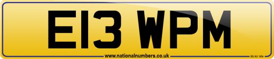 E13 WPM