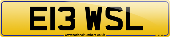 E13 WSL