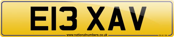 E13 XAV