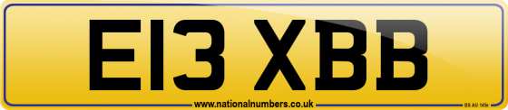 E13 XBB