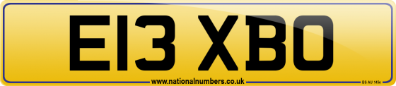 E13 XBO