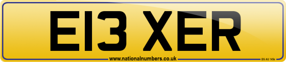 E13 XER