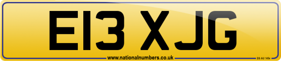 E13 XJG