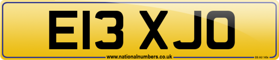 E13 XJO
