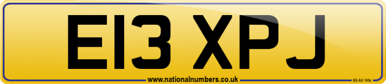 E13 XPJ