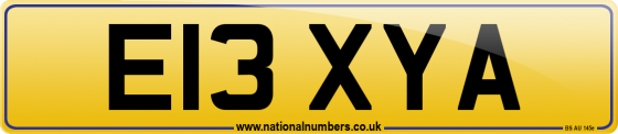 E13 XYA
