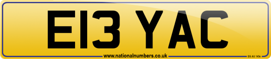 E13 YAC