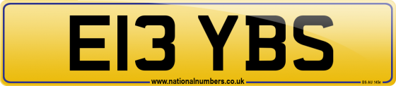 E13 YBS
