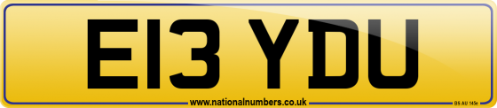 E13 YDU