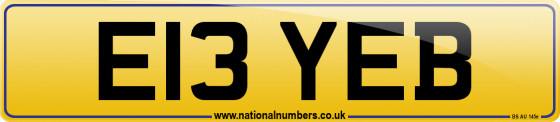 E13 YEB