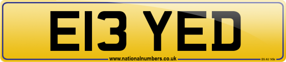 E13 YED