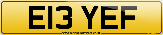 E13 YEF