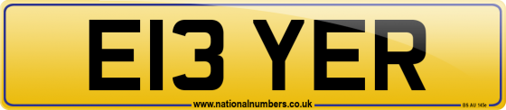 E13 YER