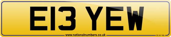 E13 YEW