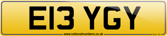 E13 YGY