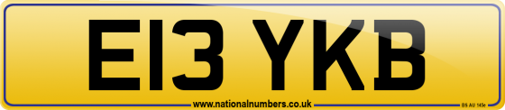 E13 YKB