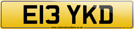 E13 YKD