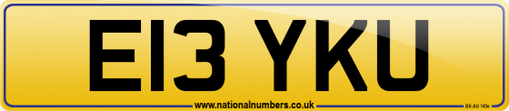 E13 YKU