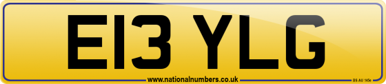 E13 YLG