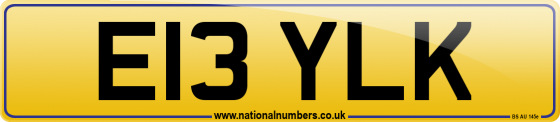 E13 YLK