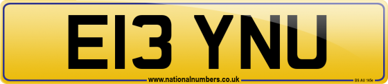 E13 YNU