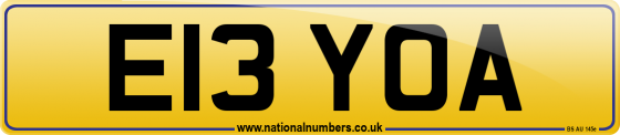 E13 YOA