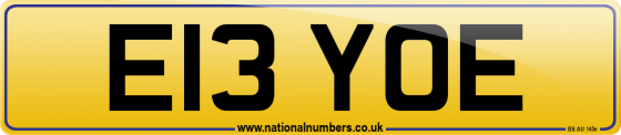 E13 YOE