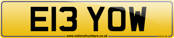 E13 YOW