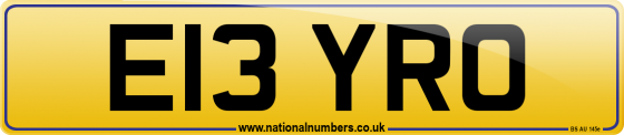 E13 YRO