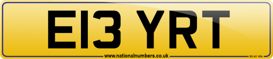 E13 YRT