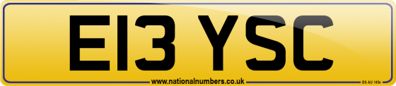 E13 YSC