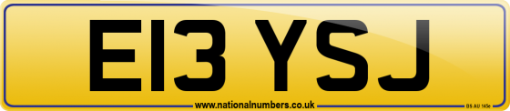 E13 YSJ