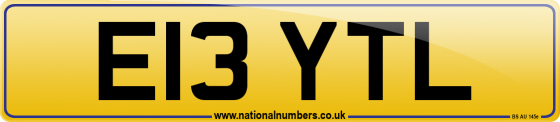 E13 YTL