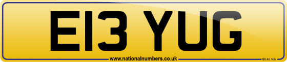 E13 YUG